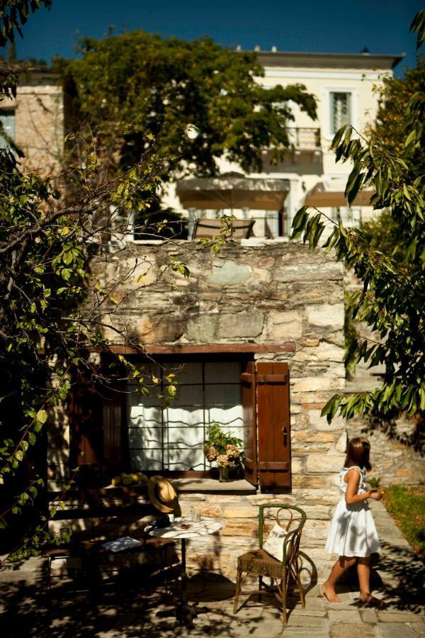 Archontiko Stathopoulou Agios Georgios Nilias Exterior foto