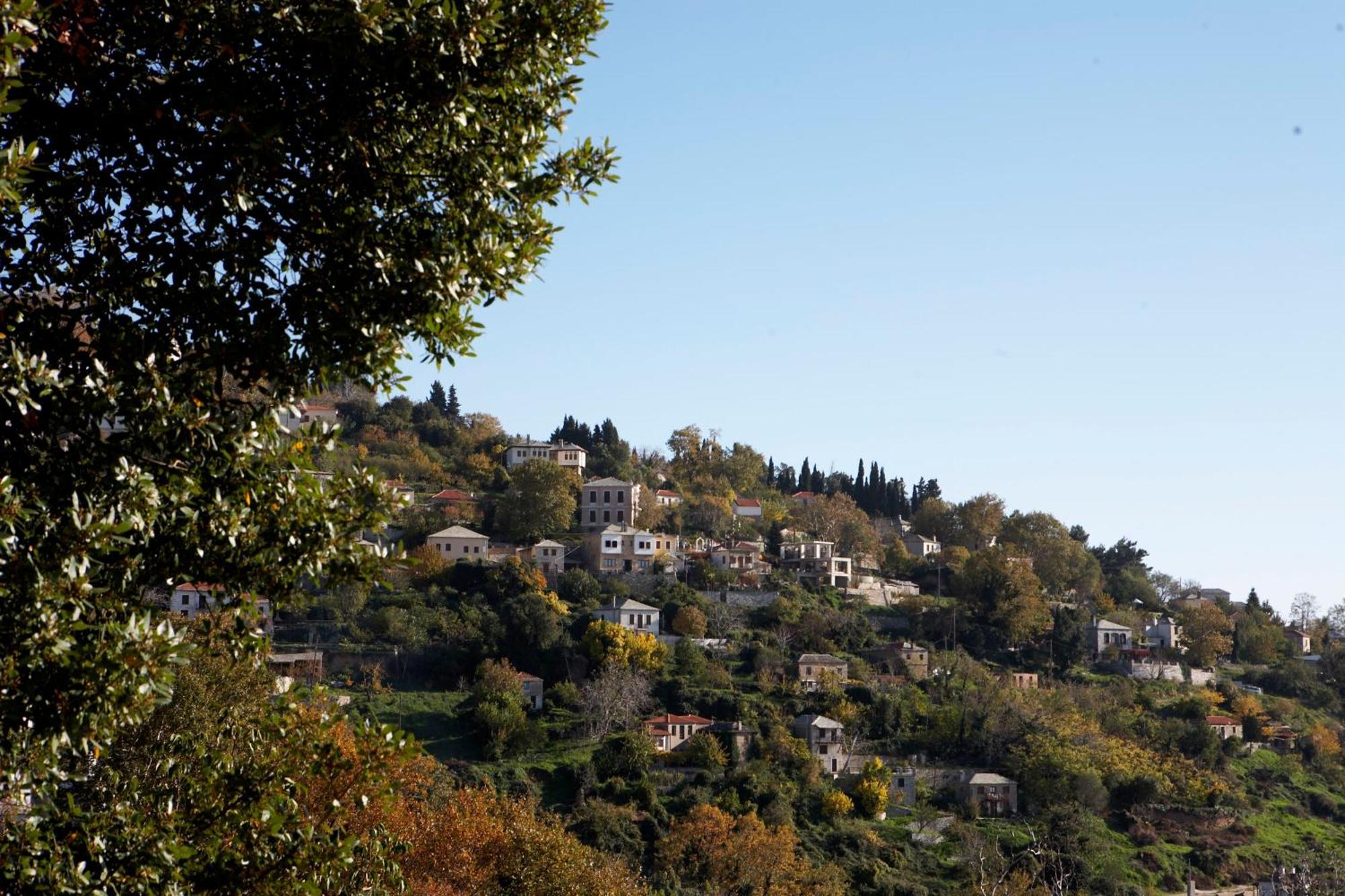 Archontiko Stathopoulou Agios Georgios Nilias Exterior foto