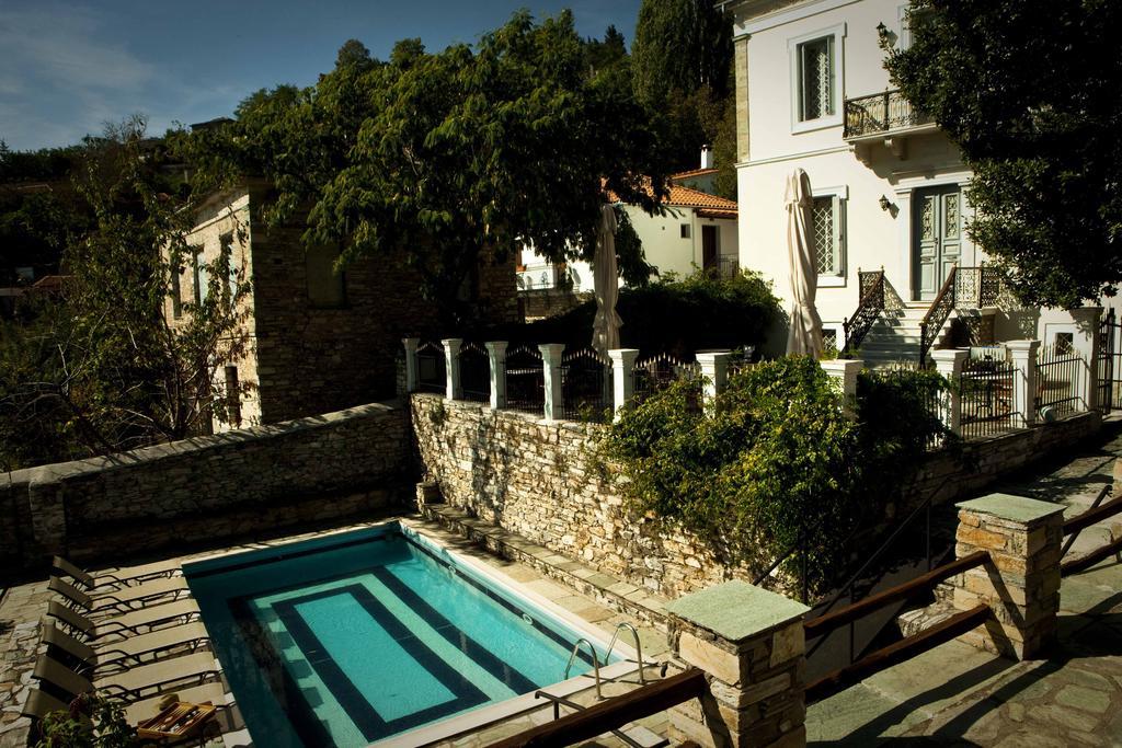 Archontiko Stathopoulou Agios Georgios Nilias Exterior foto